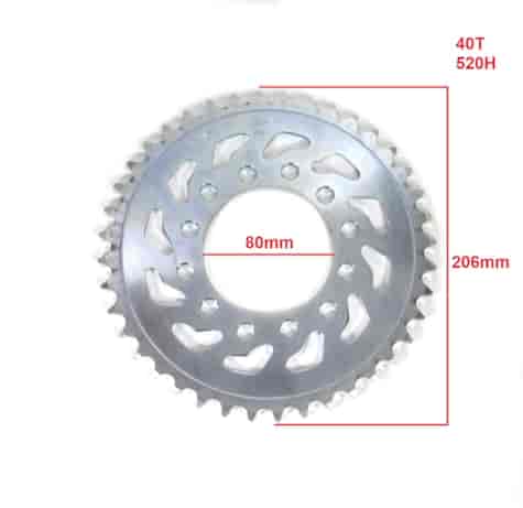 ZĘBATKA TYŁ SUNSTAR STALOWA SUNR1-3356-40