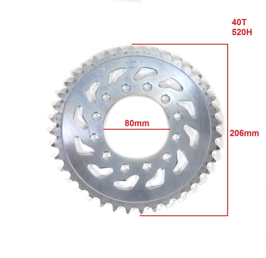 ZĘBATKA TYŁ SUNSTAR STALOWA SUNR1-3356-40