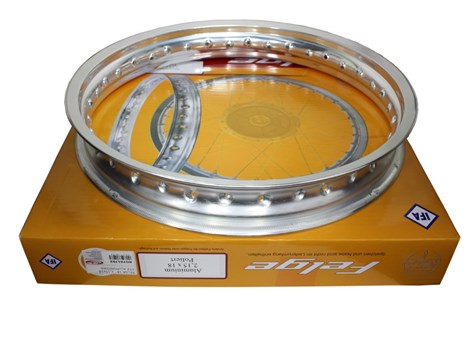 FELGA 18'' 2,15x18 MZ ETZ 250 TYŁ ALUMINIOWA ANODOWANA DE