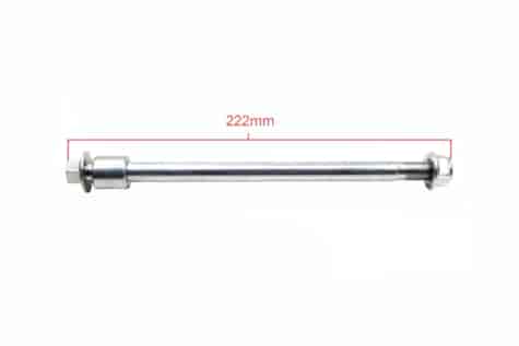 OŚKA M12x222mm BENZER BARTON STREET ZIPP GY6 ROMET ZXT50 BENZER YANKEE 50