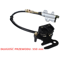 HAMULEC KOMPLETNY CROSS 125 TYŁ