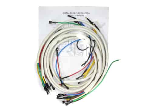 INSTALACJA ELEKTRYCZNA WSK 125 M06-B3 BIAŁA