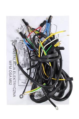 INSTALACJA ELEKTRYCZNA WFM OSA M52 CZARNA ML