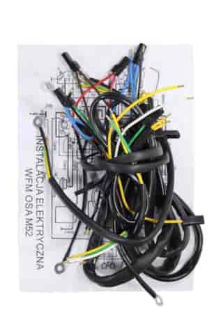 INSTALACJA ELEKTRYCZNA WFM OSA M52 CZARNA ML