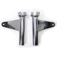 UCHWYT LAMPY PRZÓD LEWY / PRAWY CHROM SHAFT Y50
