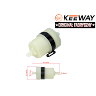 FILTR PALIWA KEEWAY HURRICANE 50CC 2T ORYGINAŁ
