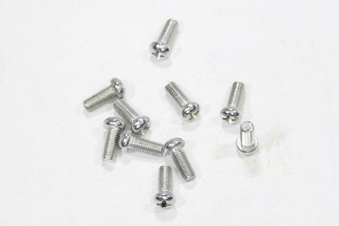 ŚRUBA M5x12mm PÓŁOKRĄGŁA KRZYŻAK 10szt.