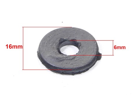 PODKŁADKA GUMOWA 6x16mm POD ŚRUBĘ OWIEWKI
