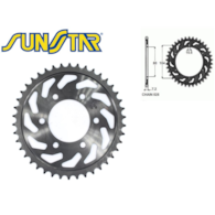 ZĘBATKA TYŁ SUNSTAR STALOWA SUNR1-4347-42