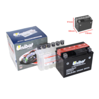 AKUMULATOR UNIBAT CB4LB-BS P+ 4Ah