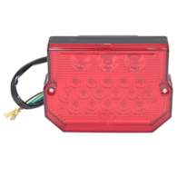 LAMPA TYŁ MZ KWADRAT CZERWONA LED SC