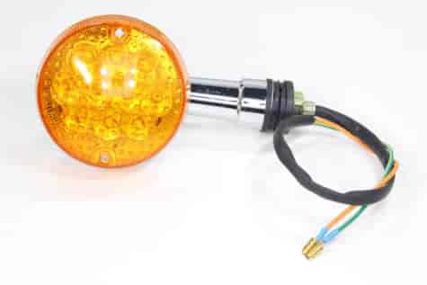 KIERUNKOWSKAZ LED OKRĄGŁY POMARAŃCZOWY SUZUKI GN 125 SC