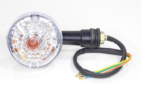 KIERUNKOWSKAZ SUZUKI GN 125 OKRĄGŁY BIAŁY SC