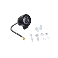 LAMPA LED Z SOCZEWKĄ I TRYBEM MIGANIA DC 12V 10W