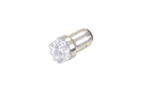 ŻARÓWKA 12V LED BAY15D 35mm BIAŁA (BRAK ECE) SC
