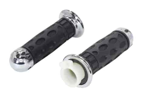 MANETKI KIEROWNICY CL-896 CZARNE-CHROM