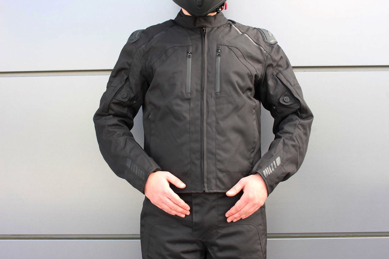 KURTKA TEKSTYLNA VIG-16513 CZARNA XL