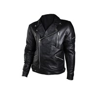 KURTKA SKÓRZANA VIG-16599 CZARNA L