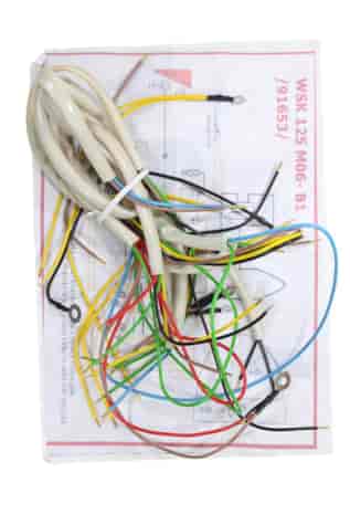 INSTALACJA ELEKTRYCZNA WSK 125 M06 B1 BIAŁA ML