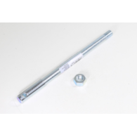 OŚ KOŁA PRZÓD WSK 125/175 173mm Z NAKRĘTKĄ