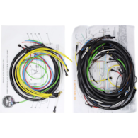 INSTALACJA ELEKTRYCZNA WSK M21W2 175 „SPORT 2” + WIĄZKA KIERUNKOWSKAZÓW 6V
