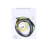 INSTALACJA ELEKTRYCZNA ROMET MOTORYNKA PONY 301