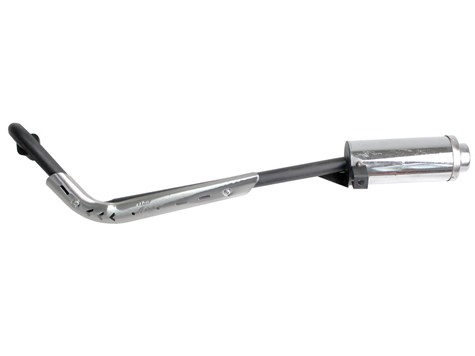 TŁUMIK ATV 110/125 SREBRNY DYFUZOR Z OSŁONAMI ROB