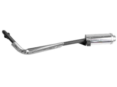TŁUMIK ATV 110/125 SREBRNY DYFUZOR Z OSŁONAMI ROB