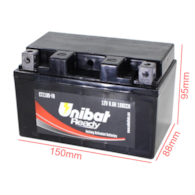 AKUMULATOR UNIBAT CTZ10S-FA L+ 8,6Ah