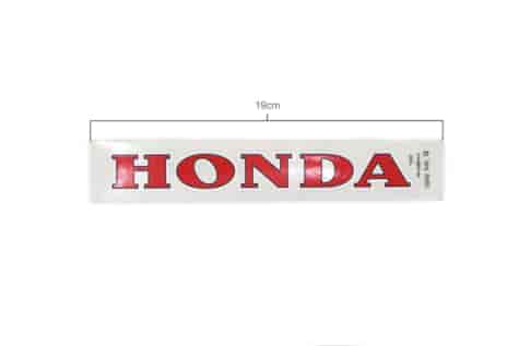 NAKLEJKA HONDA CZERWONA DUŻA 0946C 190x30mm KAT-G