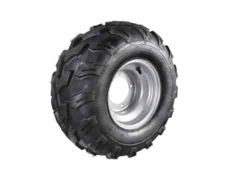 FELGA Z OPONĄ KOŁO ATV 8'' 18x9,5x8 4 ŚRUBY TYŁ