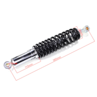 AMORTYZATOR TYŁ ATV 150 DIABLO CZARNY FUXIN WB