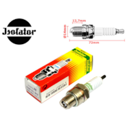 ŚWIECA ZAPŁONOWA ISOLATOR M14-260 BERU MZ TS 150/250 ETZ 125/150/250/251/301 SIMSON S50 S51 SR50 SR80 JAWA TS 350 CZ 175/350
