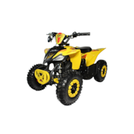 QUAD ATV MINI POCKET DAZZLE AV49 ŻÓŁTY