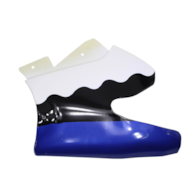 PLASTIK PRZÓD POCKET DOLNY LEWY BLUE/WHITE HB