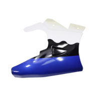 PLASTIK PRZÓD POCKET DOLNY PRAWY BLUE/WHITE HB