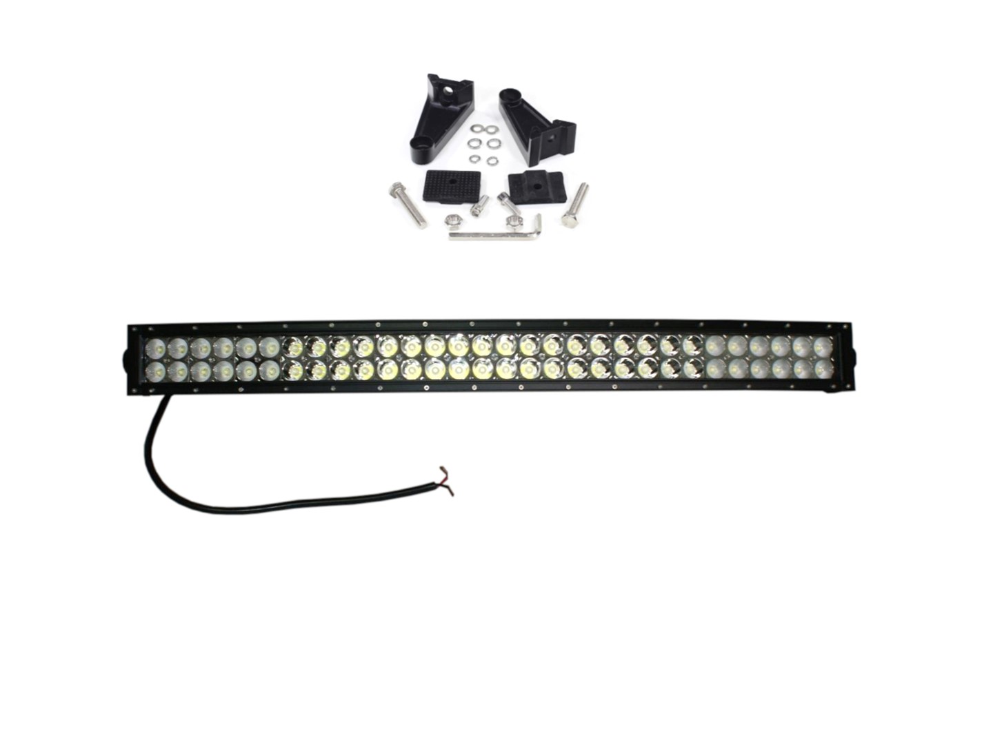 LAMPA PRZÓD HALOGEN 60szt. DIODA LED 180W DŁUGA ZAGIĘTA