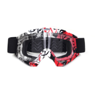 GOGLE FTM-006 BLACK/WHITE/RED