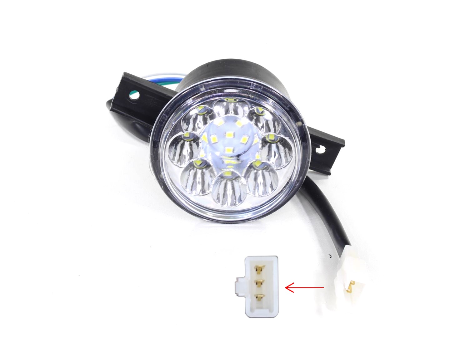 LAMPA PRZÓD ATV 110/125 LED HB