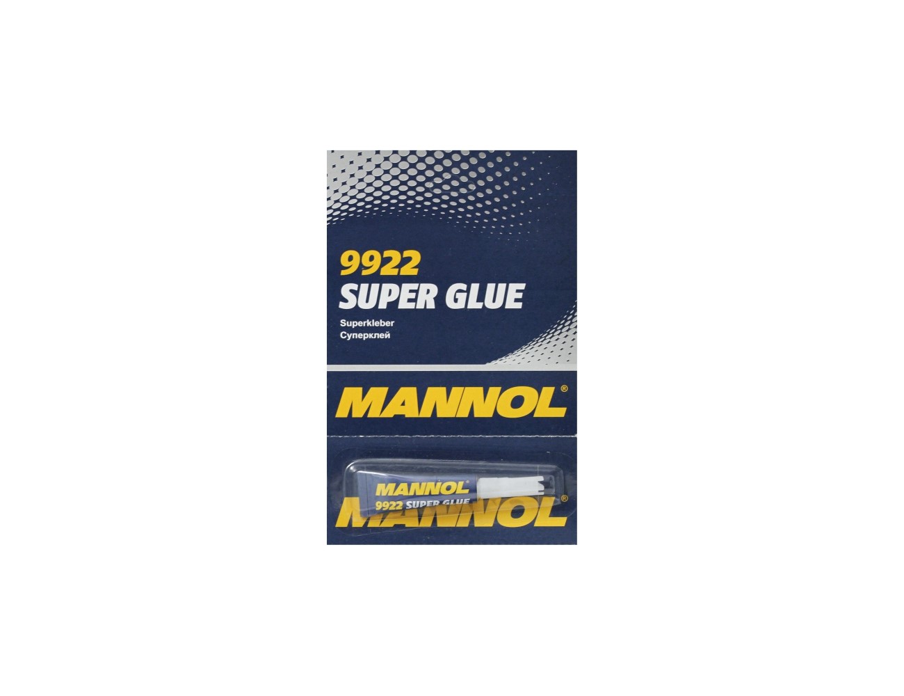 KLEJ SUPER GLUE MANNOL 3gr 9922