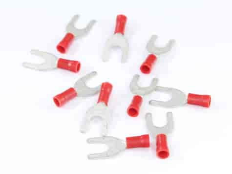 KONEKTOR KOŃCÓWKA WIDEŁKOWA M6 IZOLOWANA 6.4mm 0.5-1.5mm KPL. 10szt.