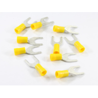KONEKTOR KOŃCÓWKA WIDEŁKOWA M8 IZOLOWANA 6.3mm 4.0-6.0mm KPL. 10szt.
