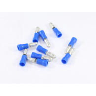 KONEKTOR OKRĄGŁY IZOLOWANY MĘSKI 4mm 1,5-2,5mm KPL. 10szt.