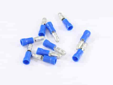 KONEKTOR OKRĄGŁY IZOLOWANY MĘSKI 4mm 1,5-2,5mm KPL. 10szt.