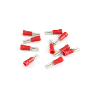 KONEKTOR PŁASKI 2,8MM ŻEŃSKI IZOLOWANY, 0,5MM, 0,5-1,5MM, 10SZT