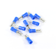 KONEKTOR PŁASKI 4,8MM ŻEŃSKI IZOLOWANY 0,8mm 1,5-2,5mm KPL. 10szt.