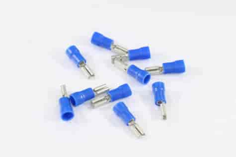 KONEKTOR PŁASKI 2,8MM ŻEŃSKI IZOLOWANY, 0,8MM, 1,5-2,5MM, 10SZT