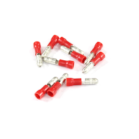 KONEKTOR OKRĄGŁY IZOLOWANY MĘSKI 4mm 0,5-1,5mm 10szt.