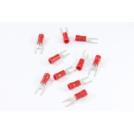 KONEKTOR KOŃCÓWKA WIDEŁKOWA M4 IZOLOWANA 4.3mm 0.5-1.5mm KPL. 10szt.