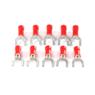KONEKTOR KOŃCÓWKA WIDEŁKOWA M5 IZOLOWANA 5.3mm 0.5-1.5mm KPL. 10szt.